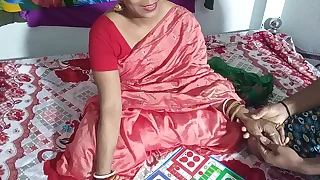 Bhabhi Ke Sath Ludo Game&comma; Winner takes Advantage Clear Hindi Selected Sexual relations Video