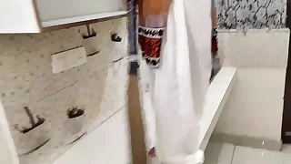 Husband Fucked Saara relative to the Kitchen While everybody was at home&comma; xxx HD&comma; Hindi plain audio&comma; beautiful hot membrane with dirty speak relative to hindi